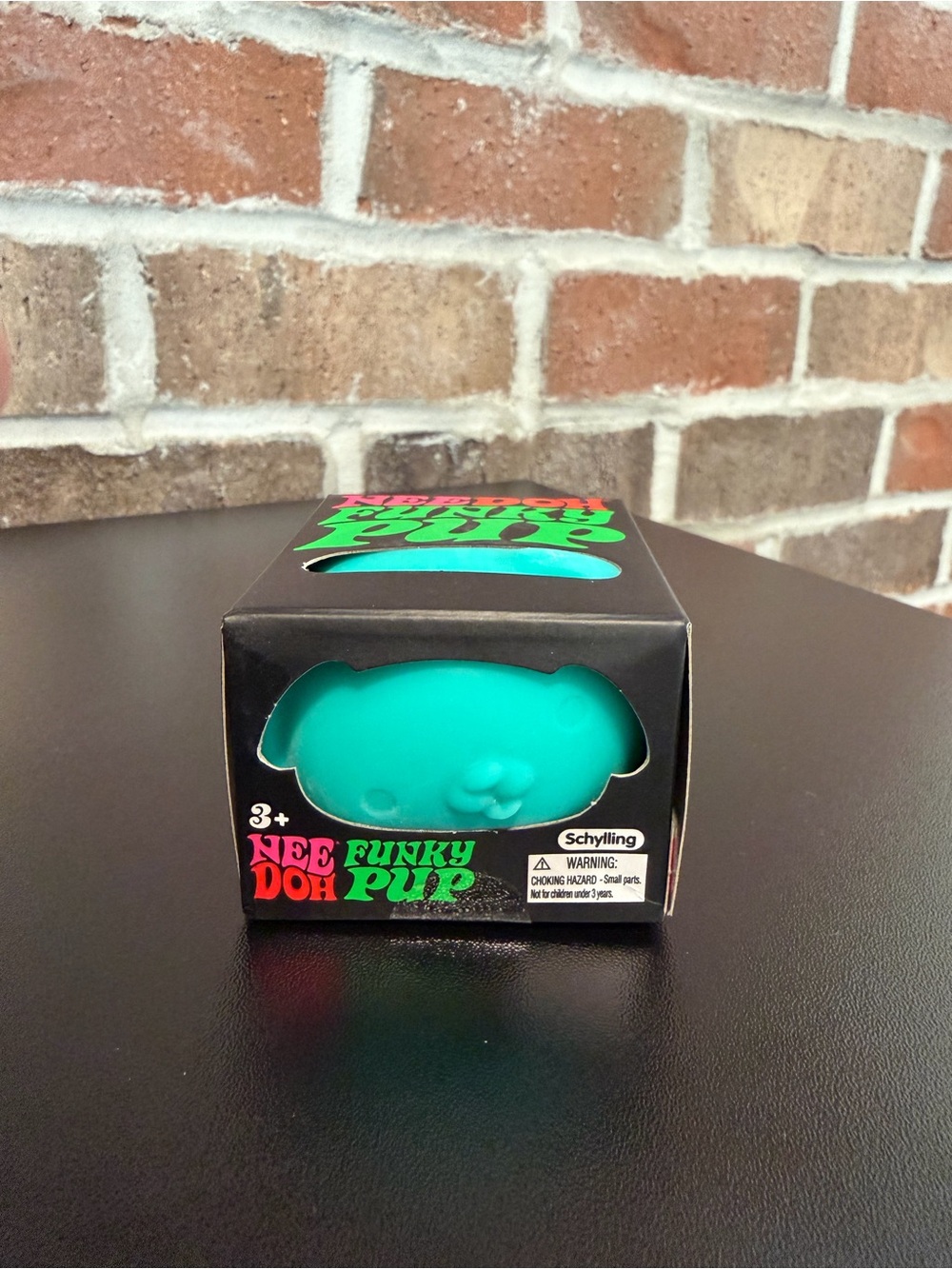 NeeDoh Funky Pup Teal Stress Toy